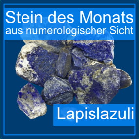 Lapislazuli - Heilstein des Monats Februar 2023